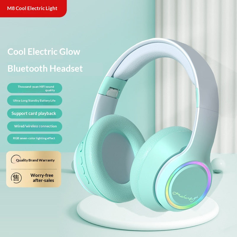 Over-Ear Bluetooth Kopfhörer mit Katzenohren