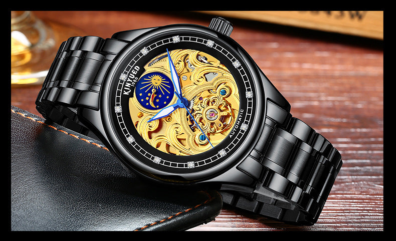KINYUED Mechanische Armbanduhr – Bild 2 | LuxeStyle