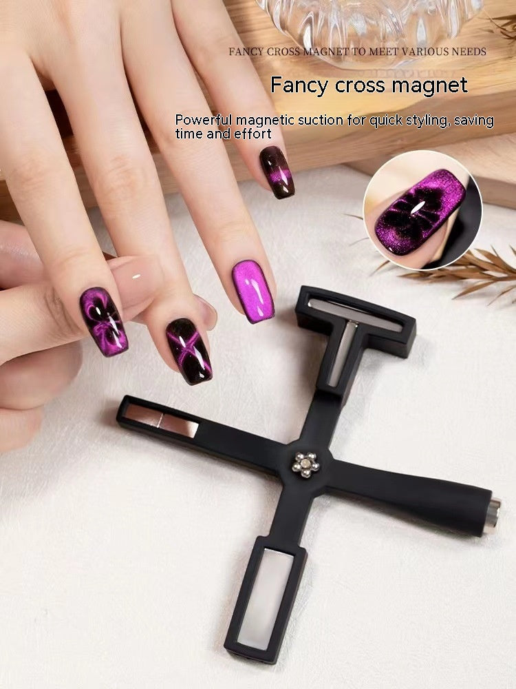 Kreuzförmiger Magnet für Cat-Eye-Nagellack – Bild 9 | LuxeStyle