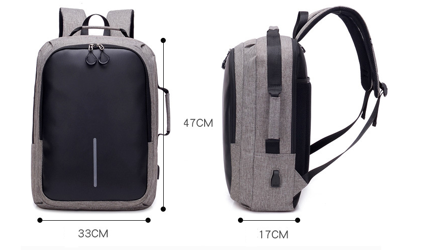 USB Smart Anti-Diebstahl Rucksack – Bild 3 | LuxeStyle