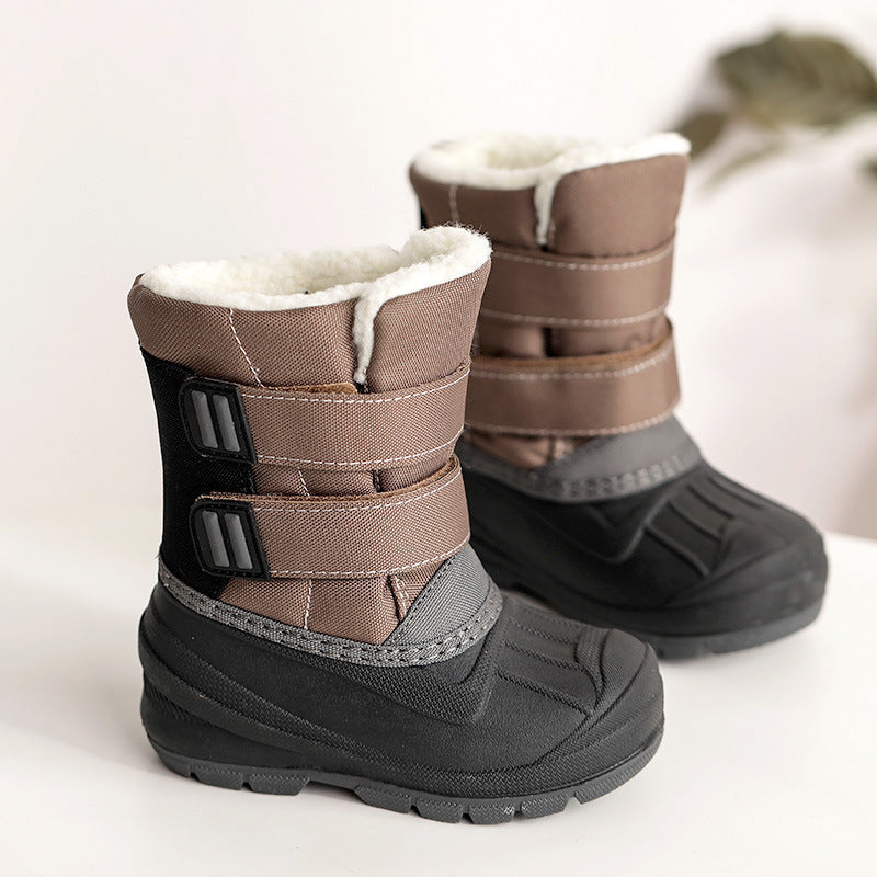 Warme, wasserdichte Kinder-Schneestiefel – Bild 2 | LuxeStyle