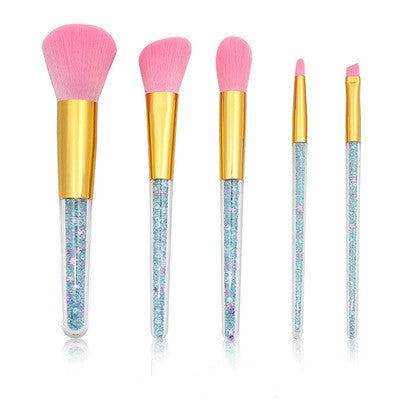 5 Transparenz-Hand-Makeup-Bürsten – Bild 5 | LuxeStyle