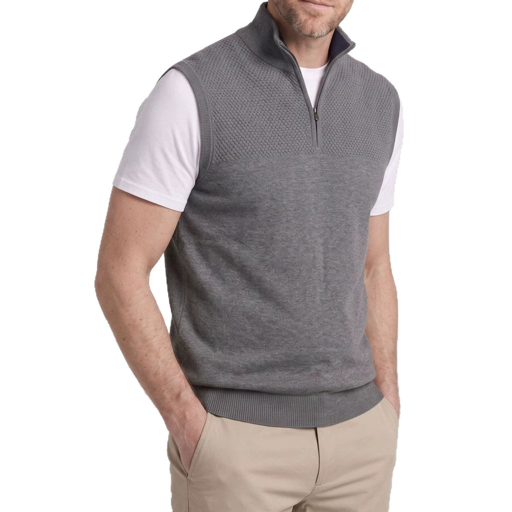 Ärmellose Strickweste für Herren