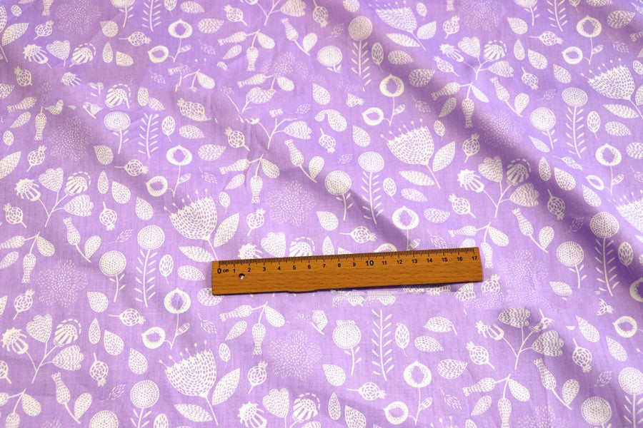 Baumwollstoff Twill "Infatuated Incense" – Bild 2 | LuxeStyle
