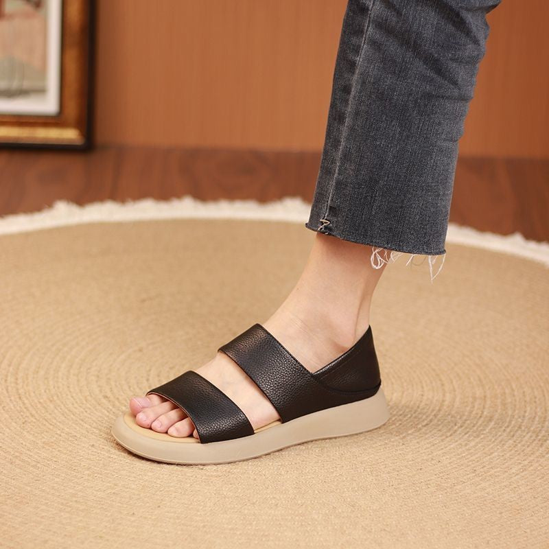 Slip-on Sandalen im Römer-Stil – Bild 4 | LuxeStyle