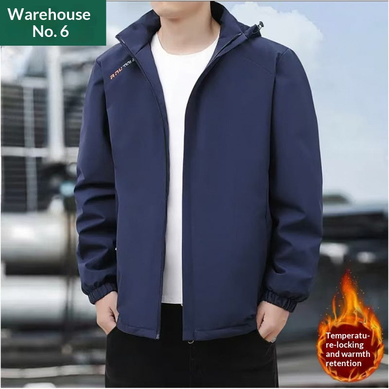 Herren-Fleecejacke für Herbst und Winter – Bild 5 | LuxeStyle