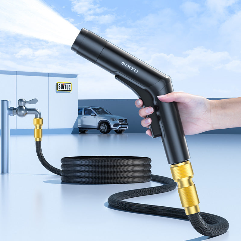 Hochdruck-Wasserpistole mit Teleskopschlauch