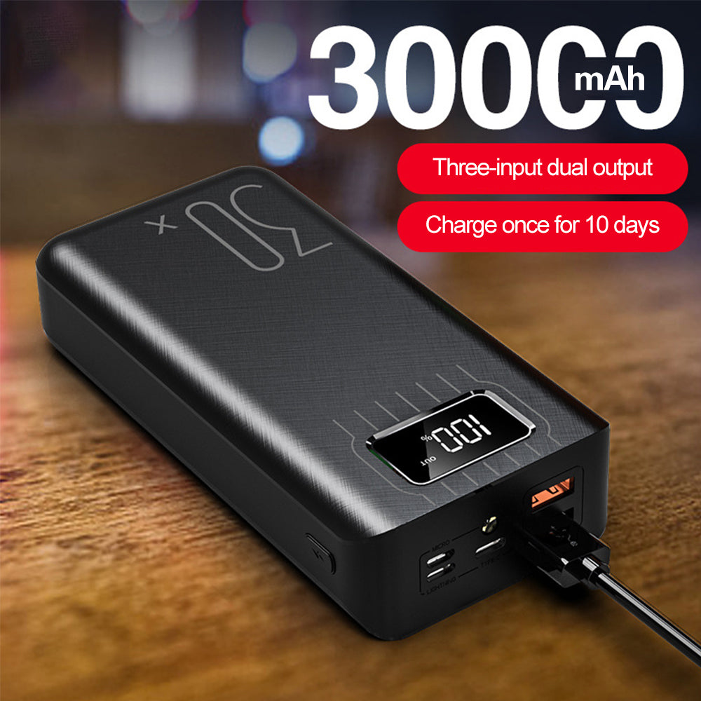 Powerbank 30000 mAh – Bild 2 | LuxeStyle