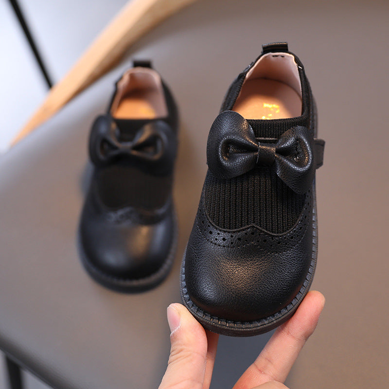 Leder-Halbschuhe für Mädchen – Bild 6 | LuxeStyle