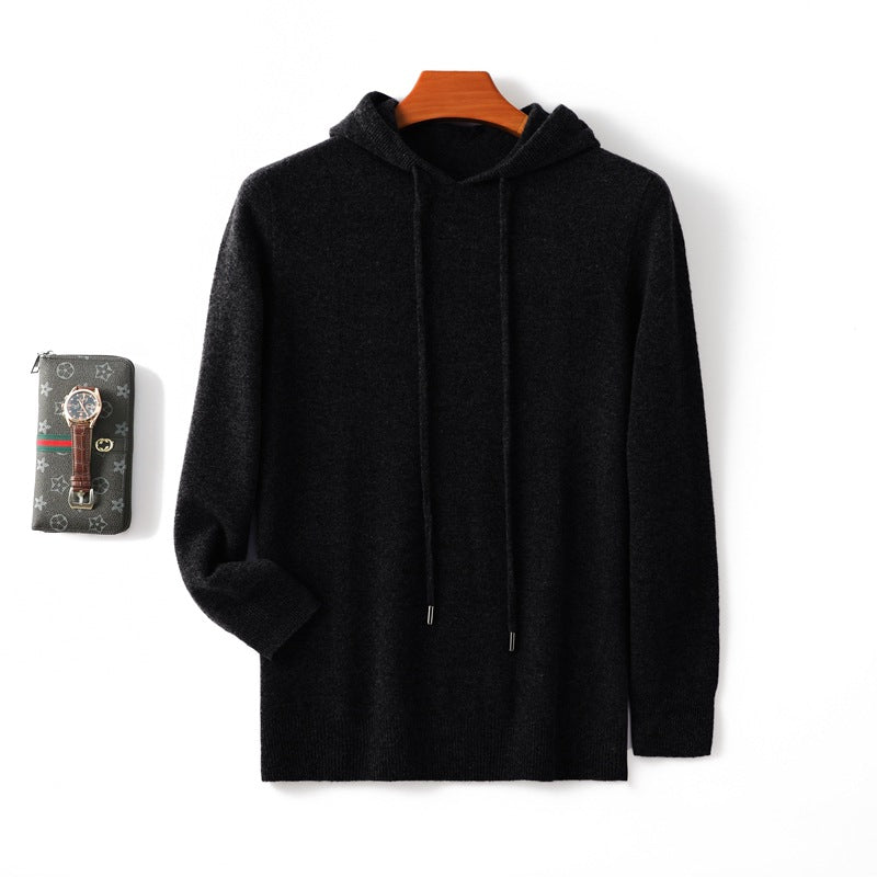 Strick-Hoodie mit Kapuze für Herren
