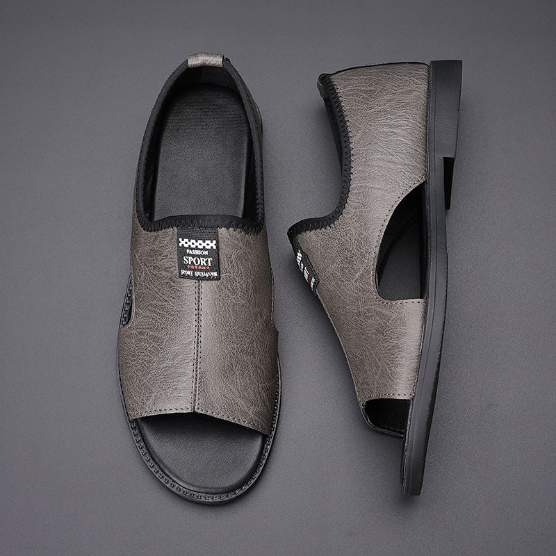 Roman Casual Sandalen aus weichem Leder