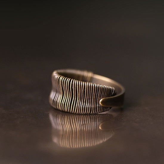 Vintage-Ring mit Personalisierung, Unisex | LuxeStyle