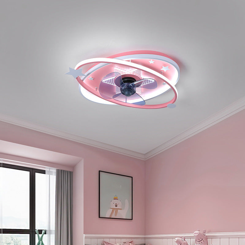 LED-Deckenventilator für Kinderzimmer mit Fernbedienung – Bild 4 | LuxeStyle