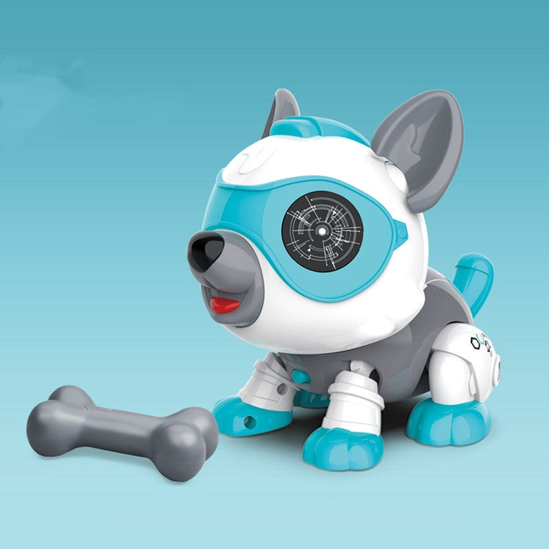 Elektronischer Roboterhund mit Sprach- und Berührungssteuerung