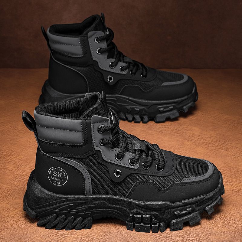Atmungsaktive Vintage-Work Boots