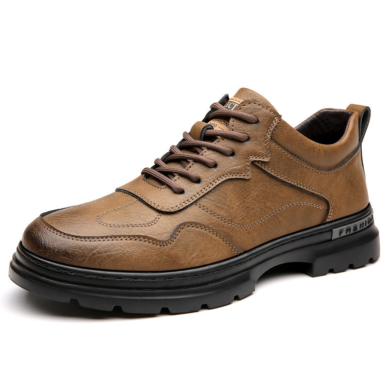 Lässige Leder-Outdoorschuhe für Herren – Bild 3 | LuxeStyle