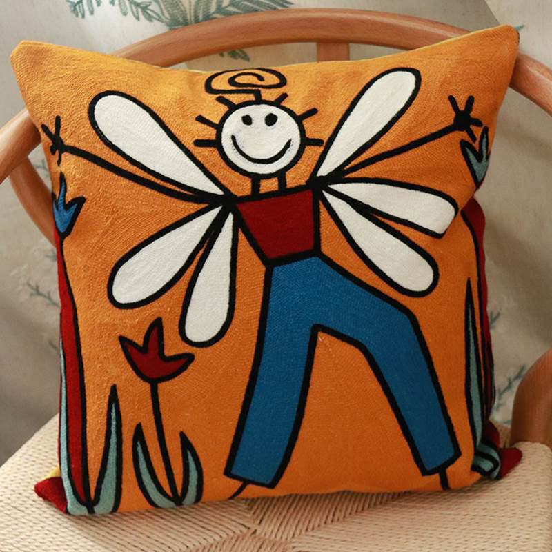 Bestickter Kissenbezug – Bild 3 | LuxeStyle