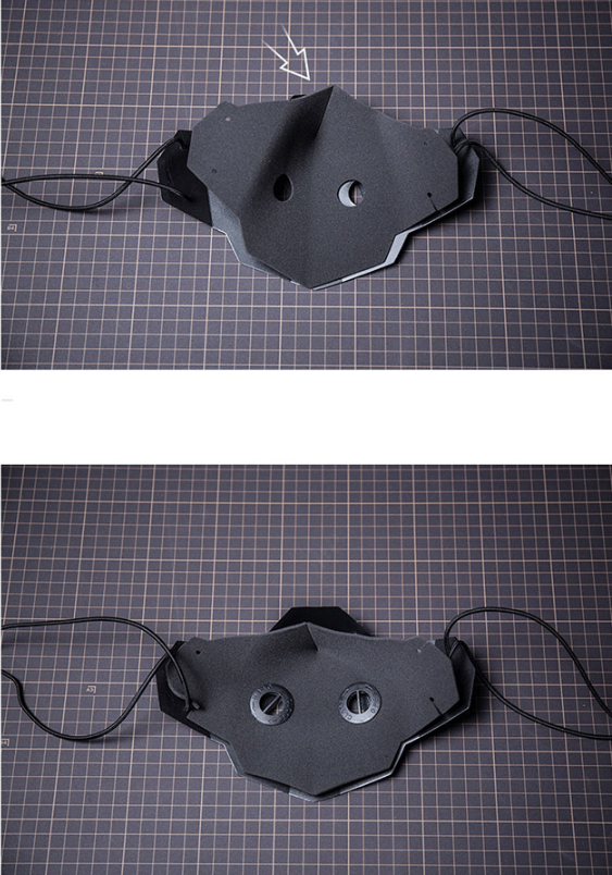 Staubdichte Gesichtsmaske Schwarz – Bild 2 | LuxeStyle