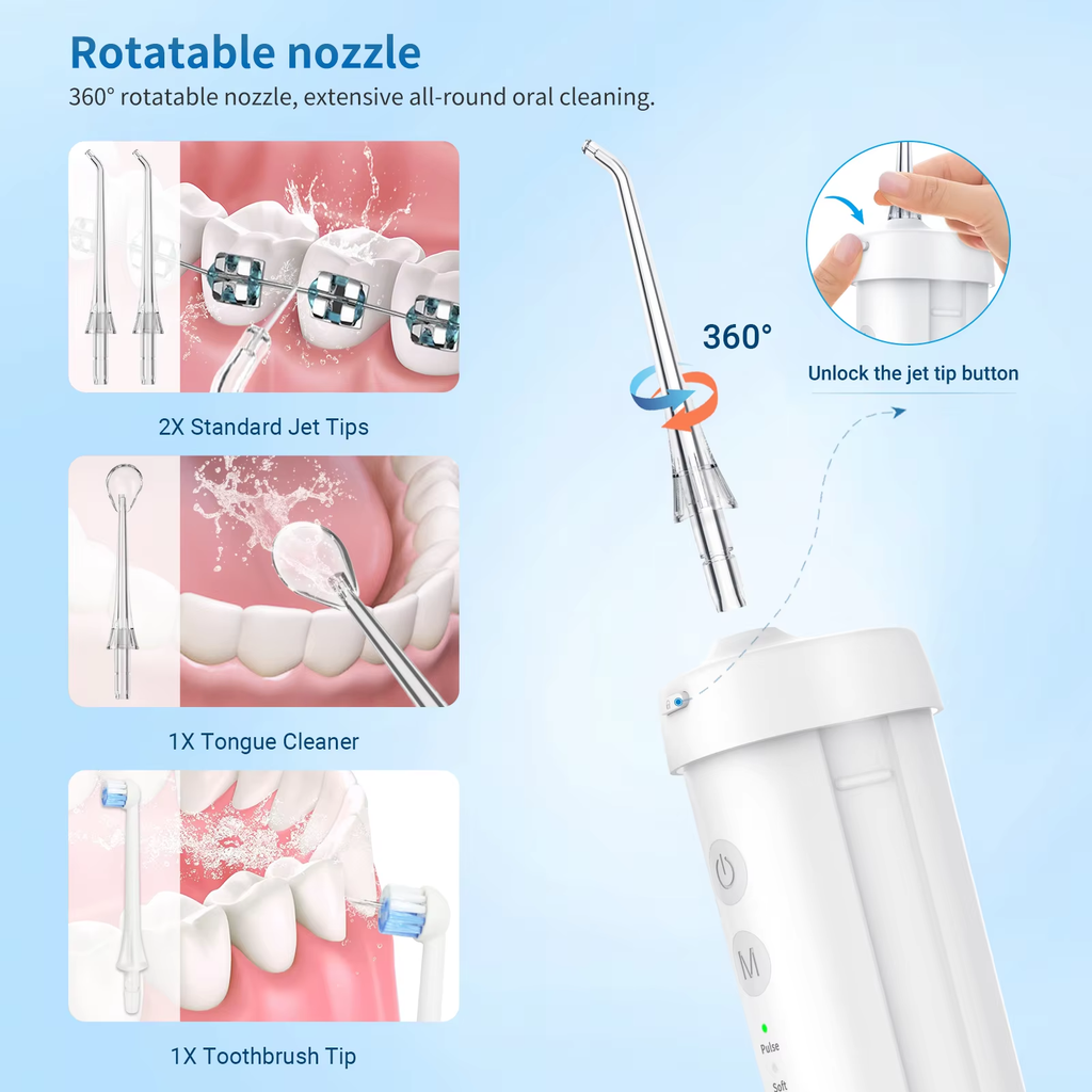 V1, Tragbarer Wasser-Flosser