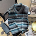 Herren-Striped-Weste