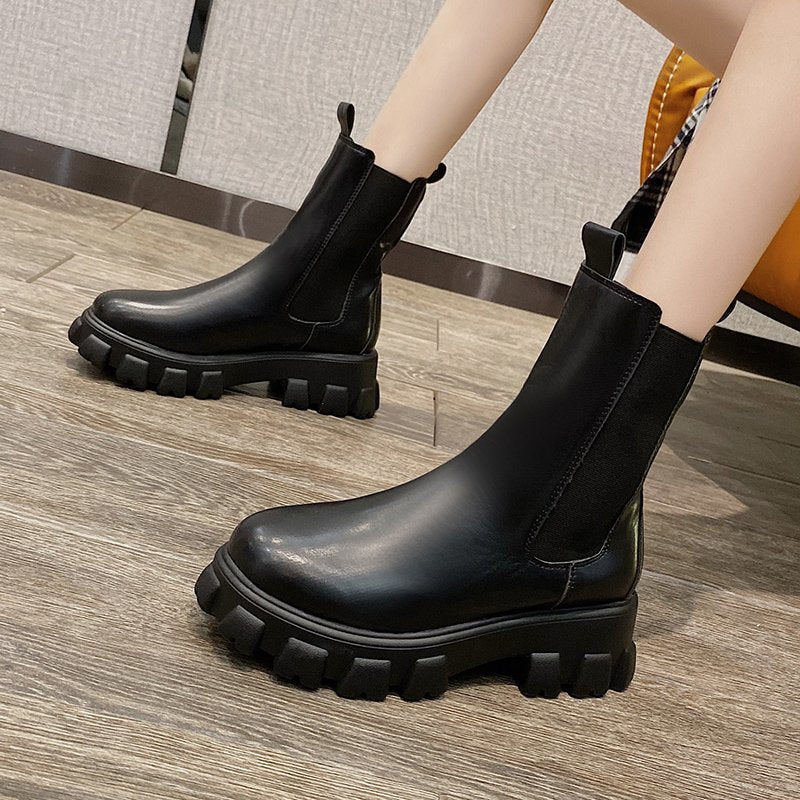 Britische Mid-Calf Boots für Damen
