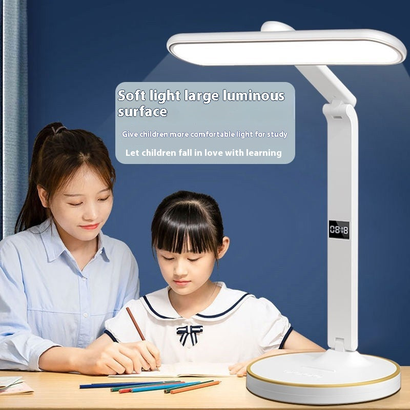 Studentenleselampe Faltbar Aufladbare Schreibtischlampe mit Augenschut
