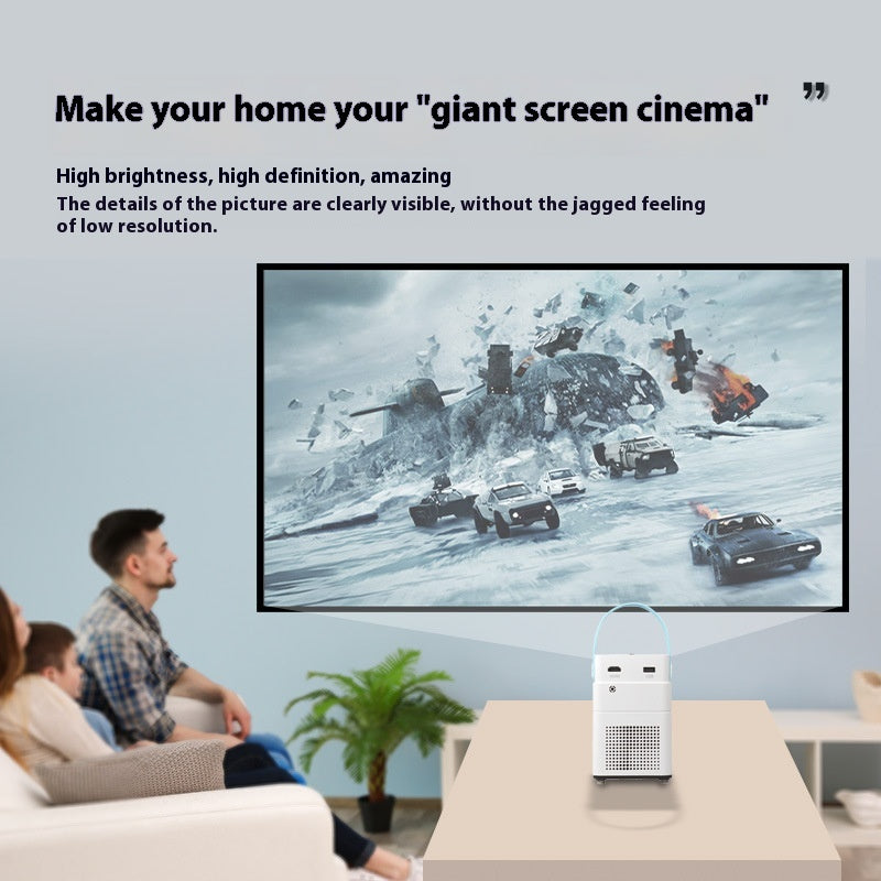 Smarter HD-Projektor für Zuhause
