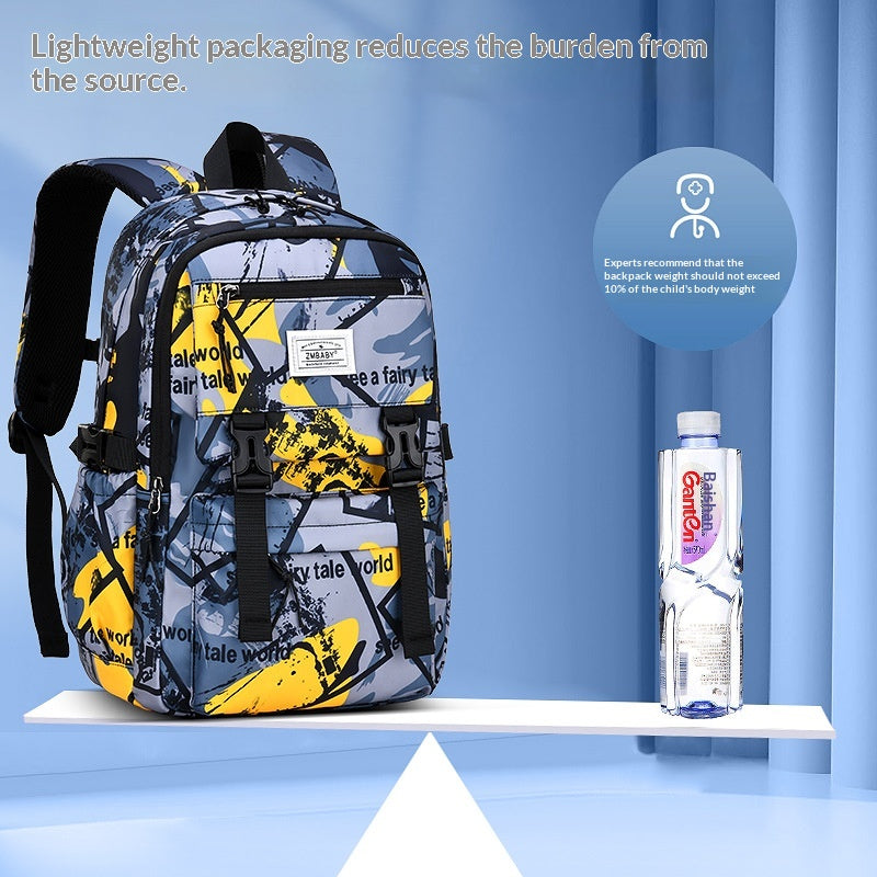 Bauchrucksack für Jungen – geometrisches Muster – Bild 7 | LuxeStyle