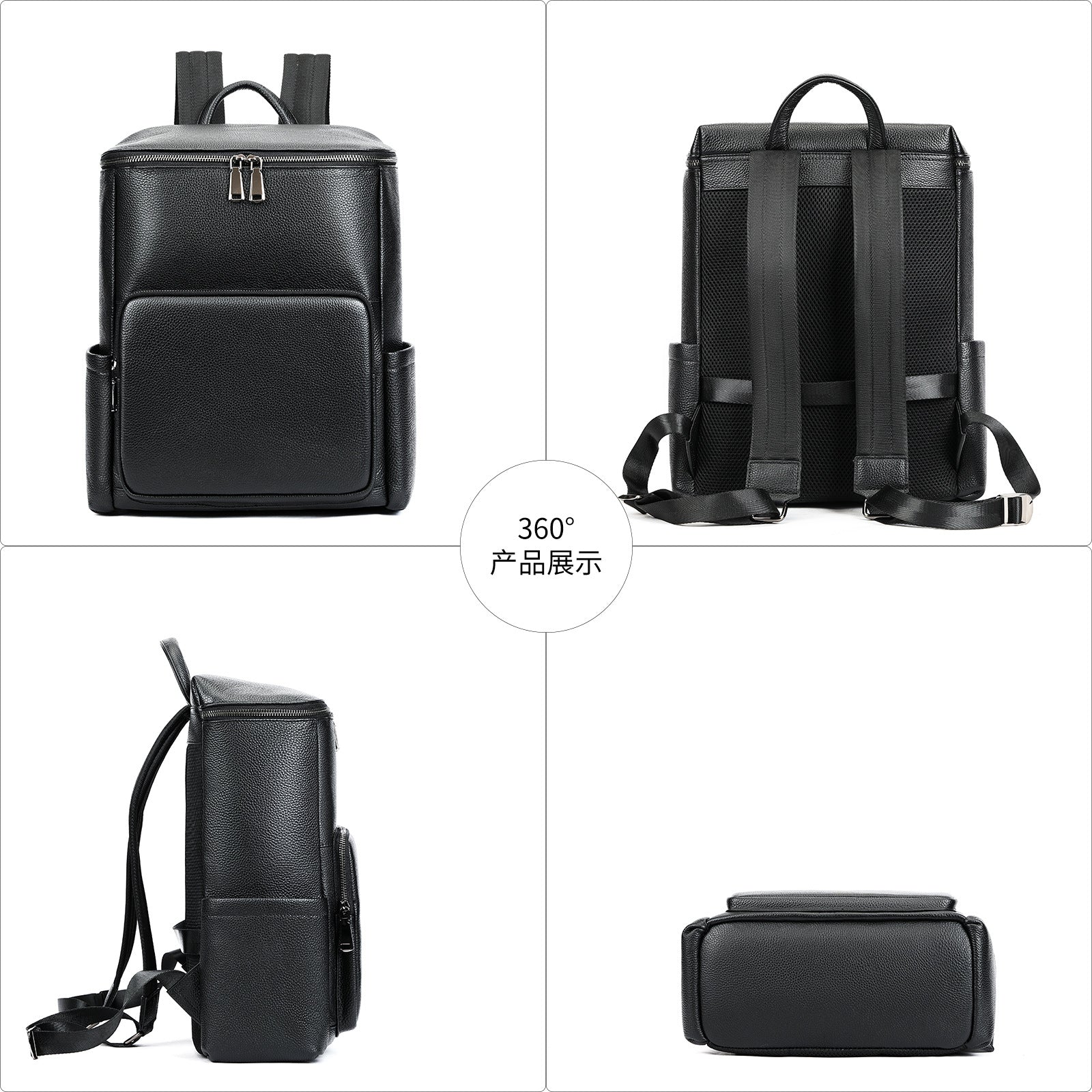 Leder-Rucksack für Business & Alltag