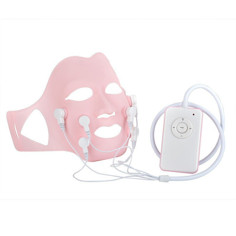 LED-Farblichtmaske mit Vibrationsmassage – Bild 3 | LuxeStyle