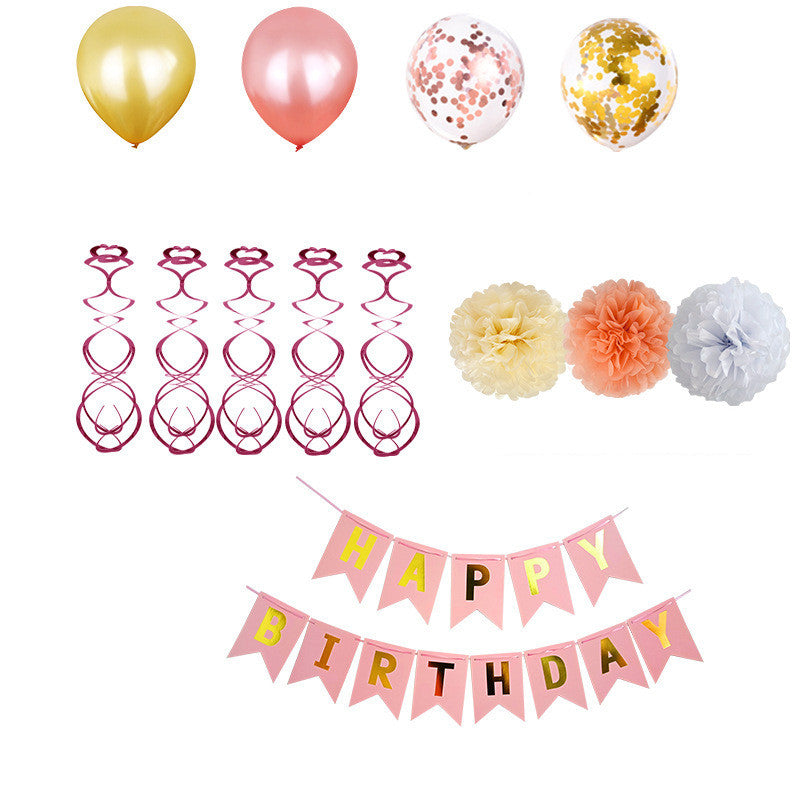 Geburtstagsparty-Set mit Deko und Ballonen – Bild 5 | LuxeStyle