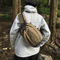 Outdoor-Nylon-Rucksack, Schwarz | LuxeStyle