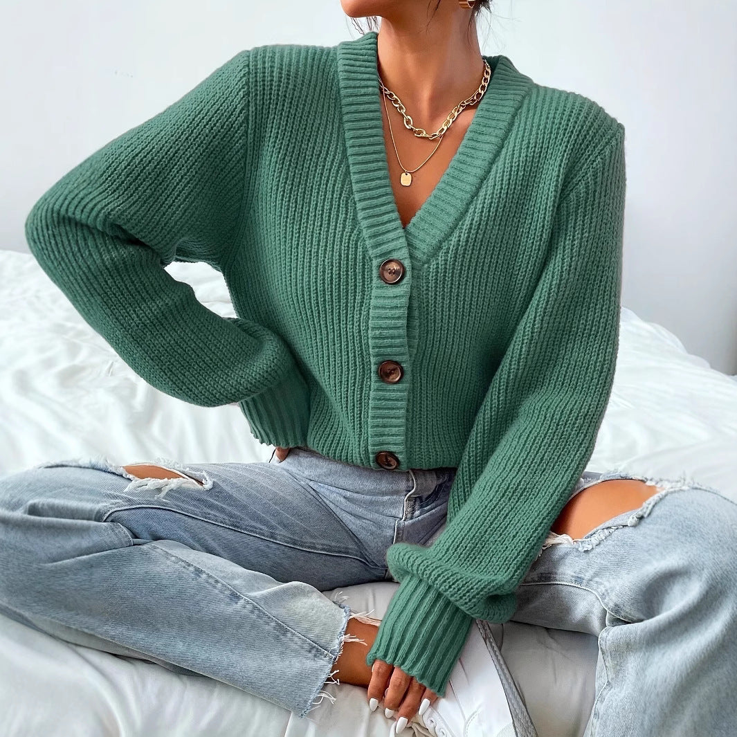 Strick-Cardigan für Herbst & Winter