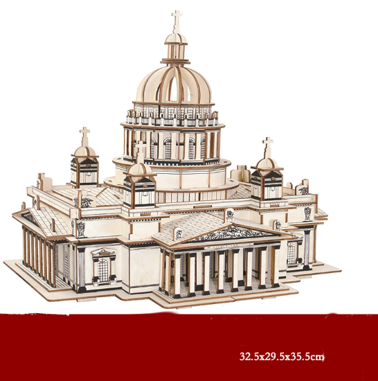 Traumvilla 3D-Holzpuzzle | LuxeStyle