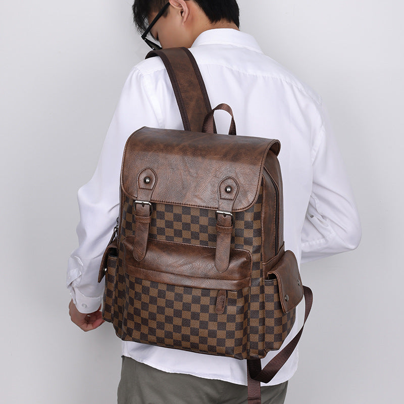 Grosser Reise-Rucksack im Retro-Look – Bild 6 | LuxeStyle