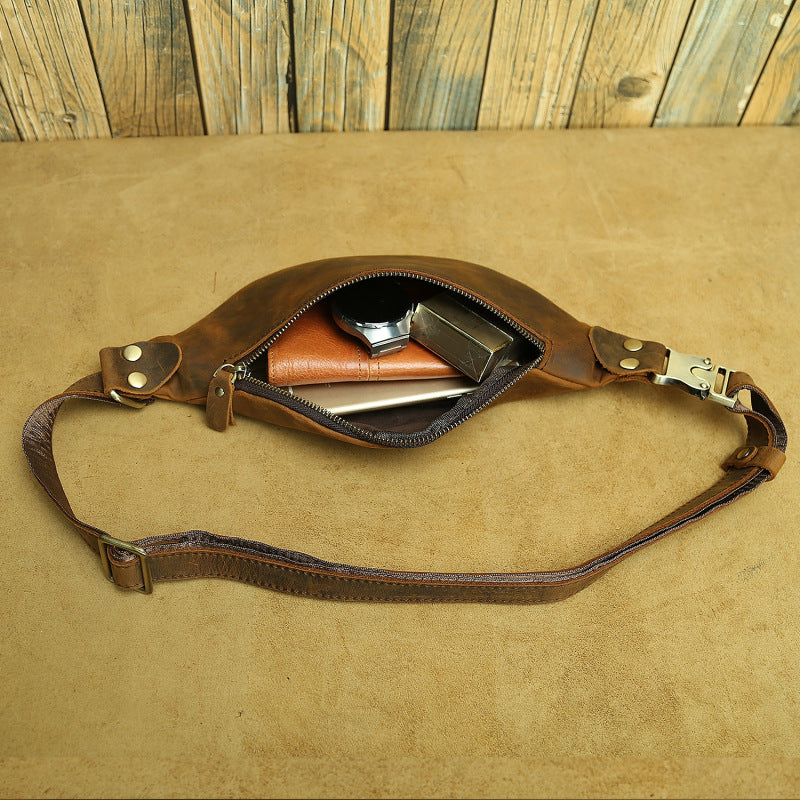 Mannlicher Retro-Leder-Crossbody – Bild 7 | LuxeStyle