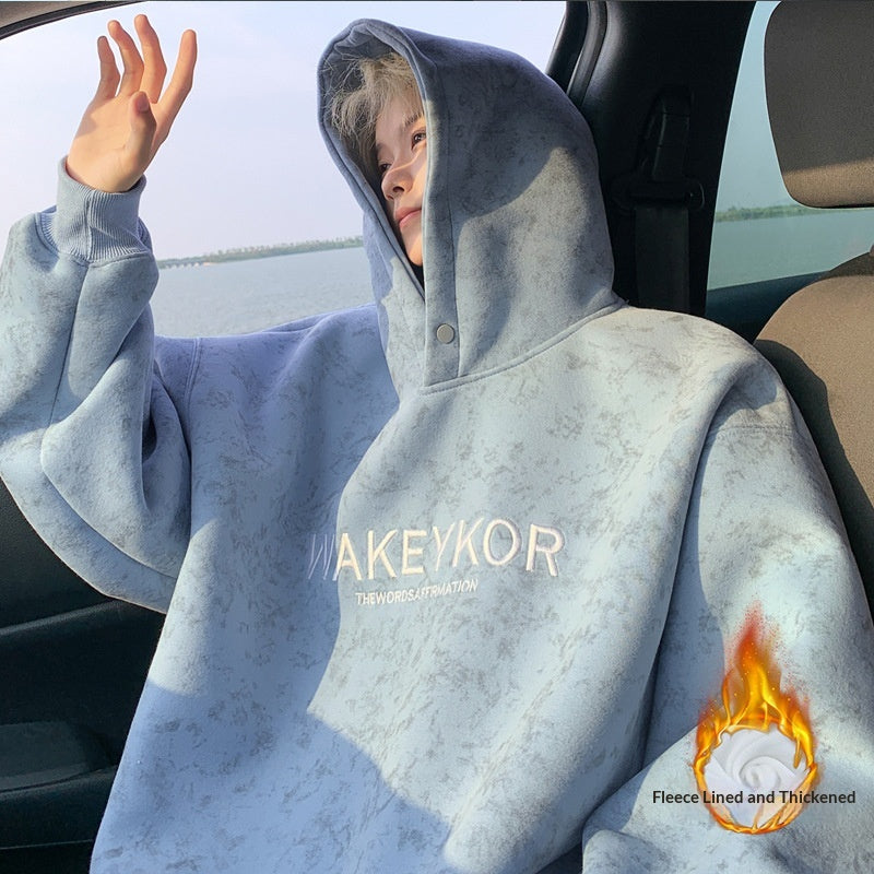 Tiefdruck-Hoodie für Herren