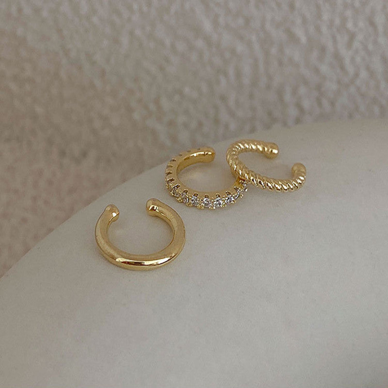 Elegante S925 Silber Ohrclips für Damen