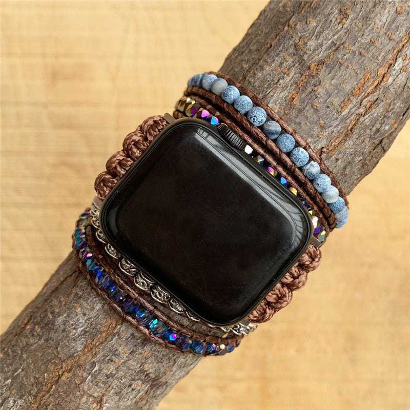 Agate Gewebtes Boho-Uhrband 38-41mm – Bild 2 | LuxeStyle