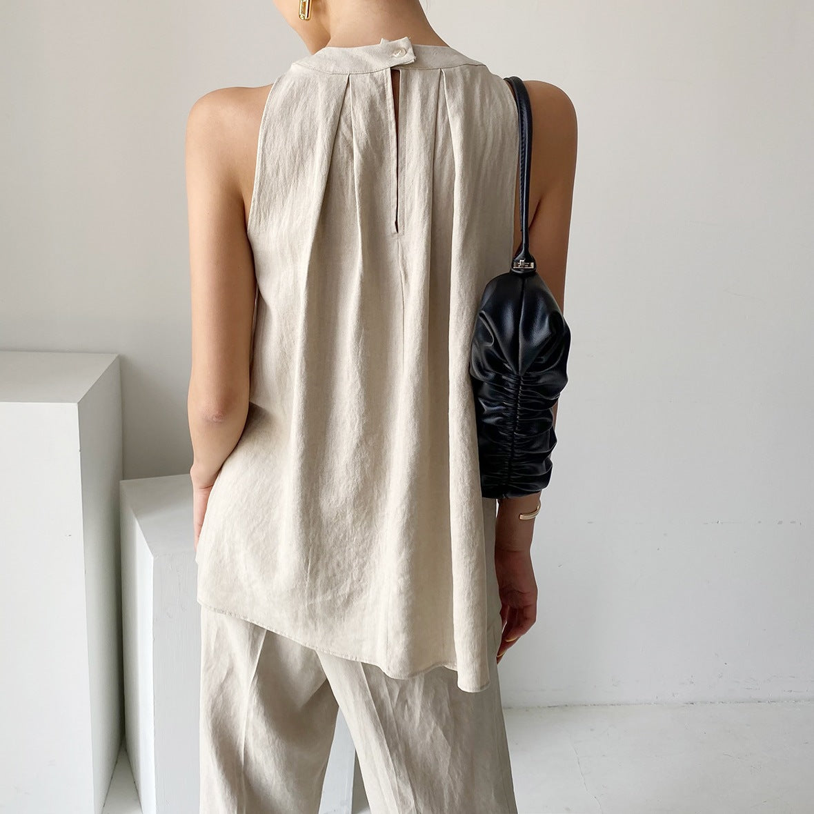 Retro-Cami mit Falten – Ansicht 3