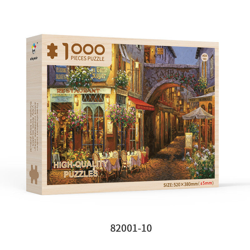 Holzpuzzle für Erwachsene – 1000 Teile – Bild 3 | LuxeStyle