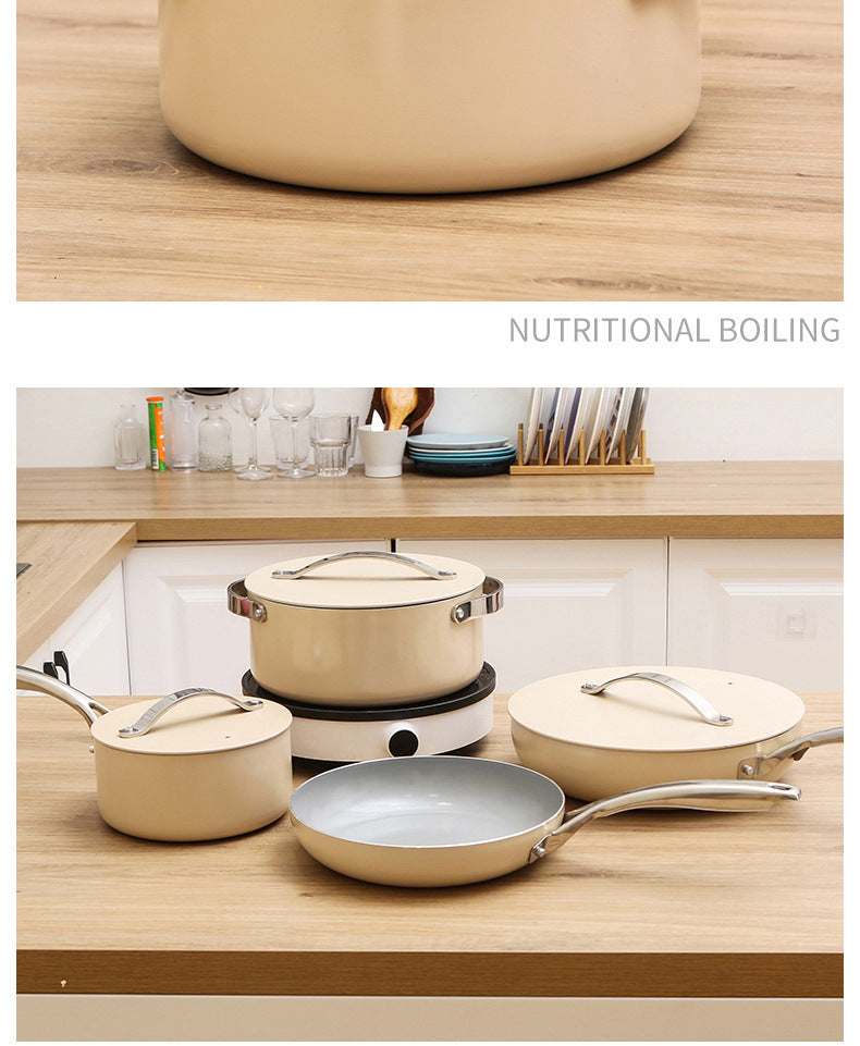 Wok-Set aus Aluminium und Keramik – Bild 4 | LuxeStyle