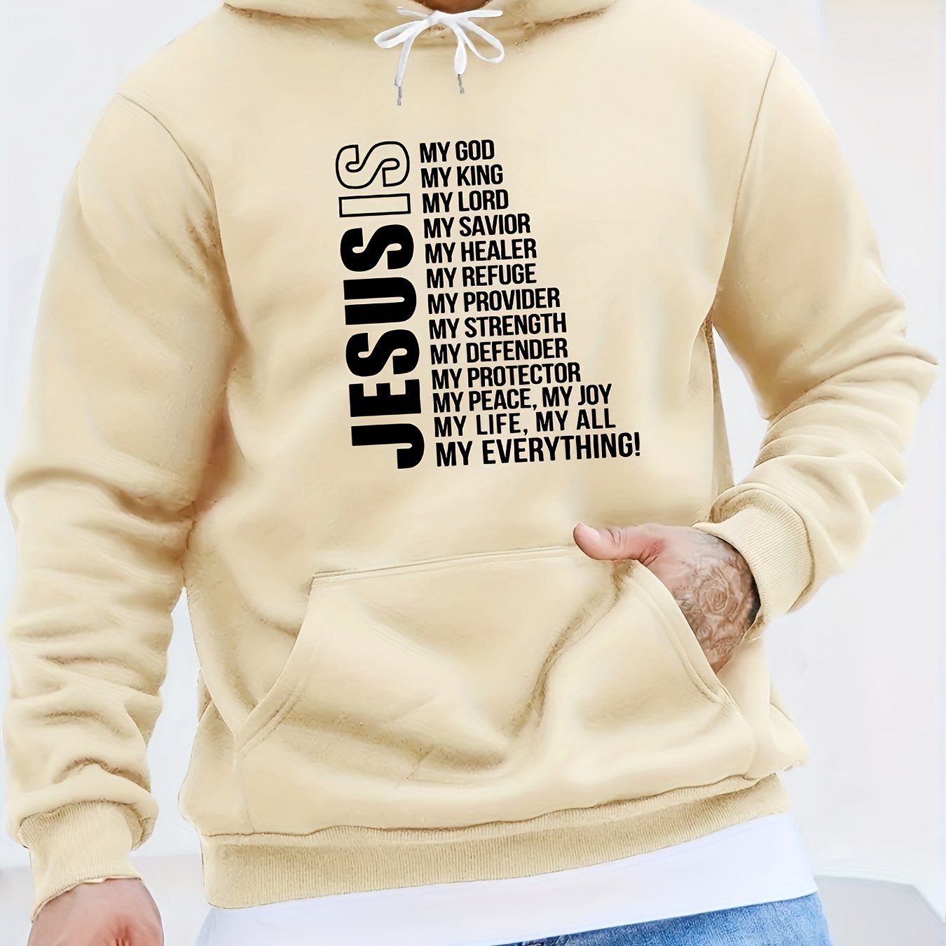 Kapuzenpullover mit Tasche