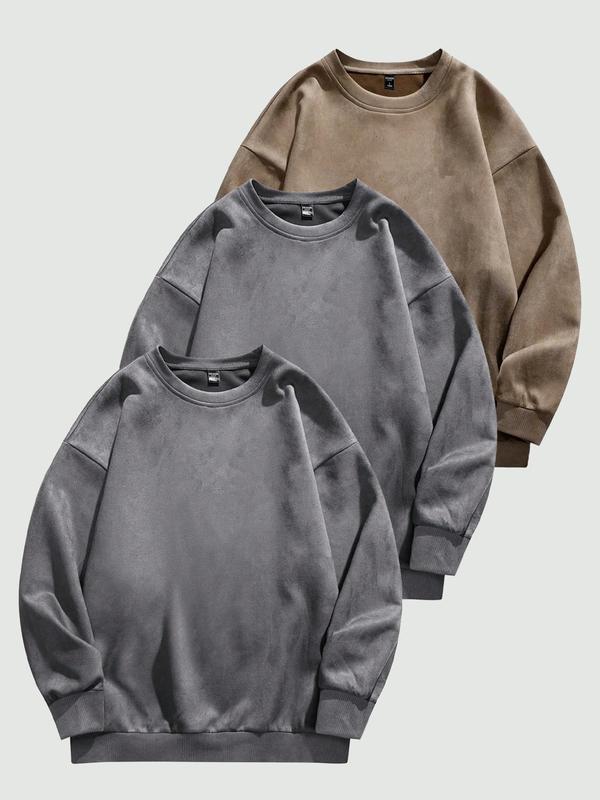 Suede-Sweatshirt für Herren