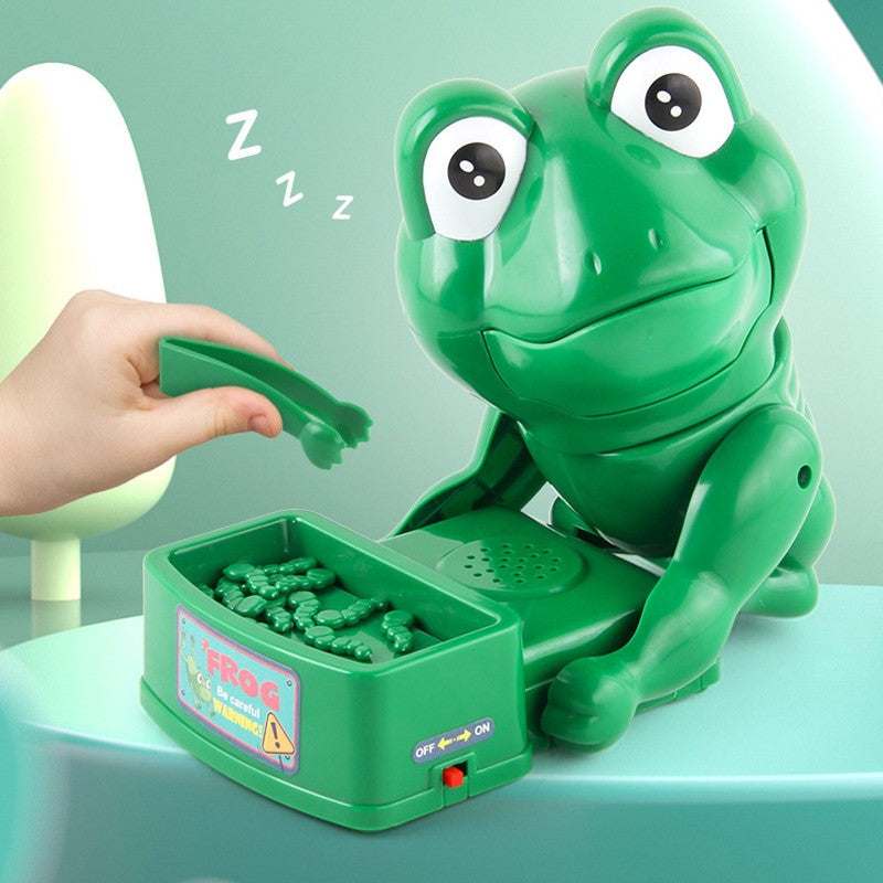 Elektrisches Frosch-Beissspielzeug