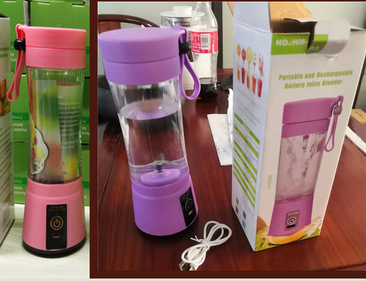USB-Portabler Mini-Blender mit 6 Messern