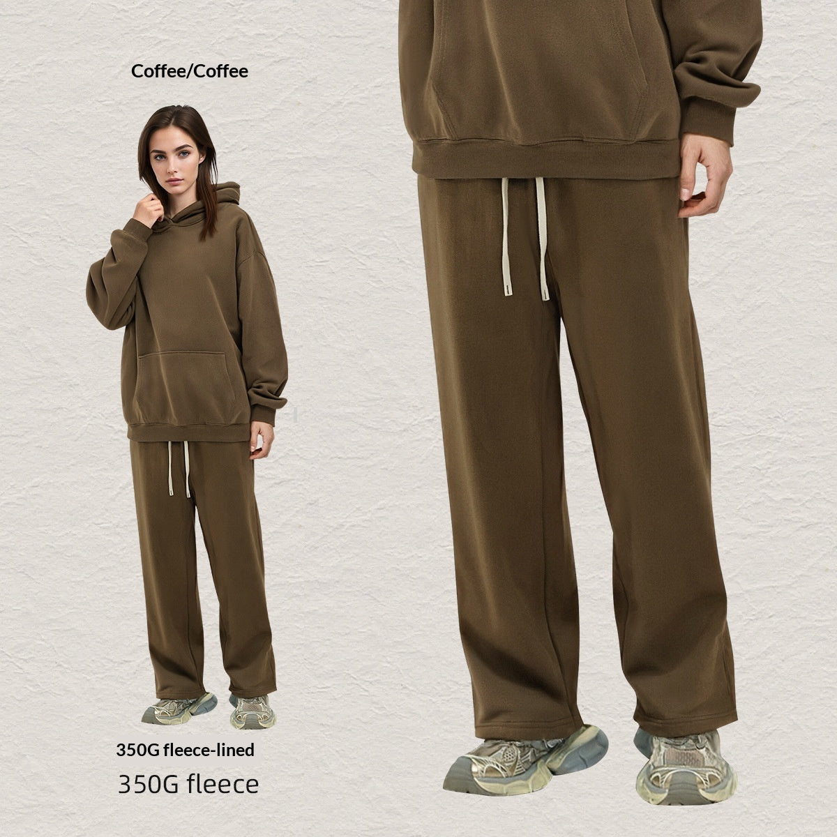 Gefüttertes Kapuzen-Sweatshirt für Herren