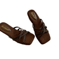 Keilsandalen mit Plateau und offener Spitze – Bild 1 | LuxeStyle