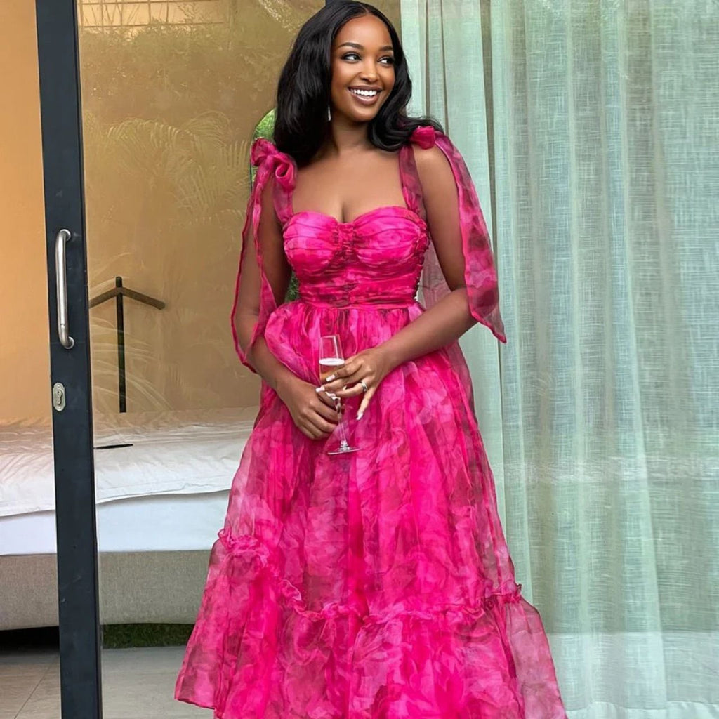 Elegantes Trägerkleid für Damen – Bild 3 | LuxeStyle