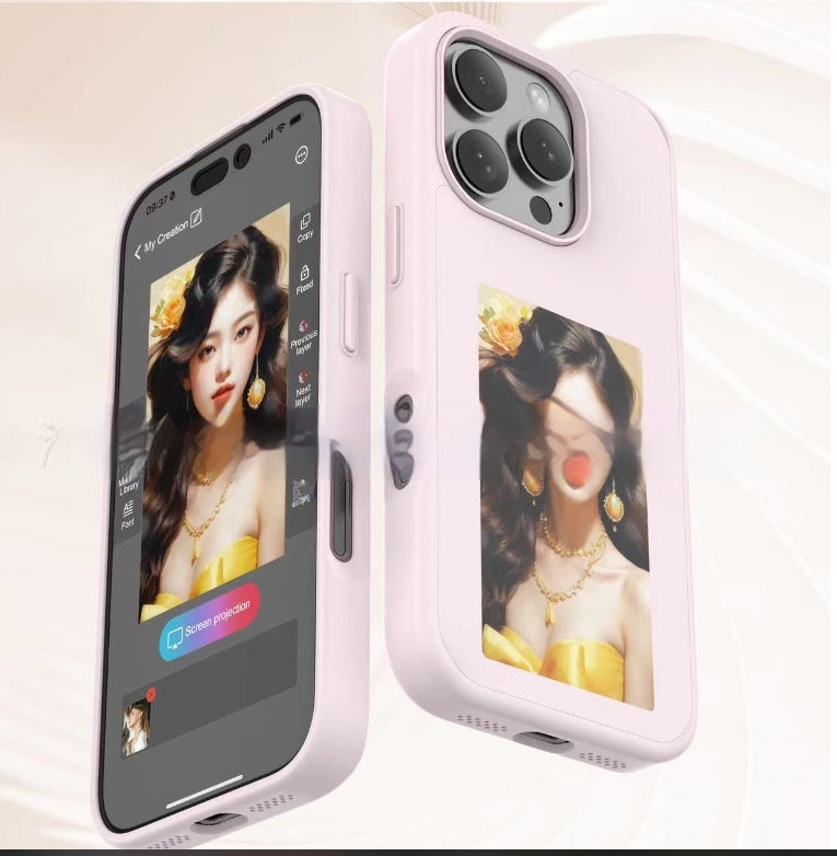 E-Ink Smartphone Hülle mit personalisierbarem Screen